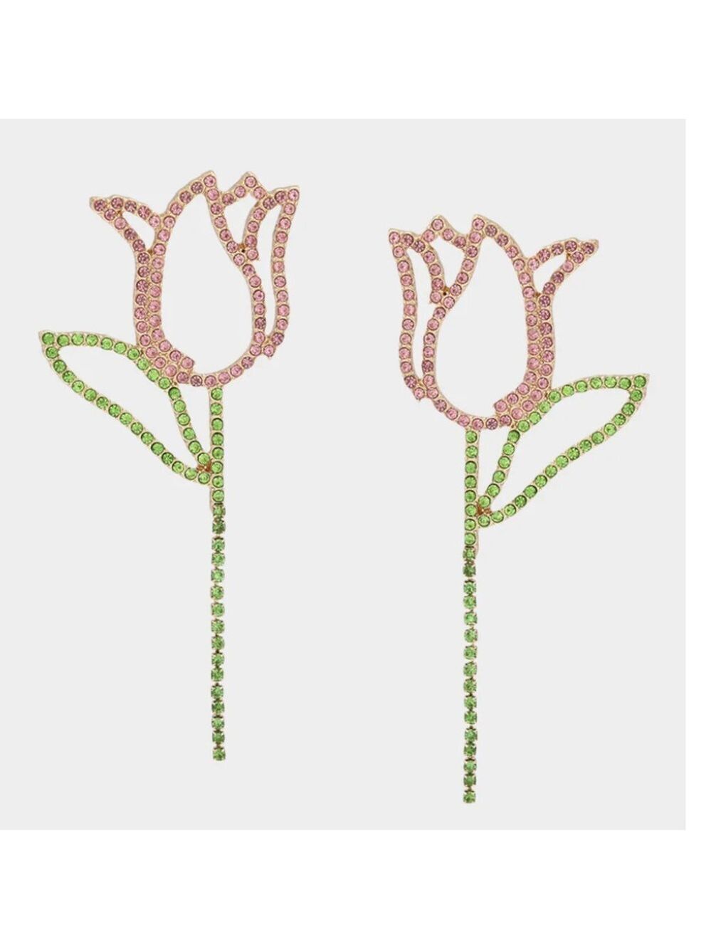 Betsey Johnson Tulip Statement Earrings New
